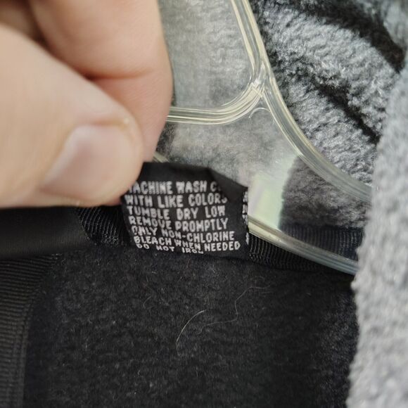 Men's Footlocker 1/4 Zip Mock Neck Pullover Black Size 2xl Taiwan Warm Fall - Picture 5 of 7